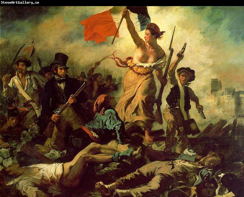 Eugene Delacroix Liberty Leading the People